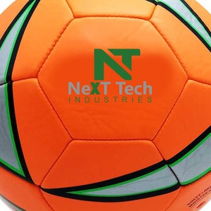 Balón de entrenamiento de fútbol de material PU para fines de entrenamiento con diseño personalizado y logotipo personalizado de Next Tech Industries - Product Image 2