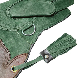 Main gauche en cuir véritable fauconnerie aigle oiseaux faucon animaux gants respirant léger imperméable pour une utilisation par temps froid - Product Image 2