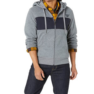 Sweats à capuche zippés et épais unisexe Qualité de luxe Logo personnalisé Style Streetwear Matériau souple pour hommes Design uni Saison d'hiver - Product Image 4