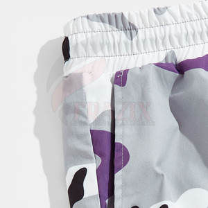 กางเกงคาร์โก้ลำลองน้ำหนักเบาสำหรับผู้ชายเสื้อผ้าแนวสตรีทฟอกสีเข้มมีลายกลางเอวตรงสำหรับใส่วิ่ง - Product Image 5