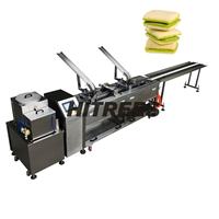 Ligne de production de machines à fabriquer des biscuits sandwichs à la crème et à la confiture à un seul passage à prix avantageux pour les boulangeries
