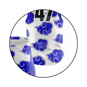 Conjuntos de Uniformes Reversibles de Fútbol Americano 7v7, Colores Impresos por Sublimación Personalizados, Transpirables, 100% Poliéster, Conjuntos de Camiseta y Pantalones Cortos para Equipo - Product Image 4