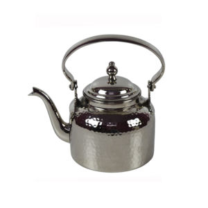 Silver Shiny <b>Teapot</b> Ornament Arabic Design Serving Engraved Kitchen Tea Kettle Vintage Handmade Turkish Coffee Pots - Product Image 6