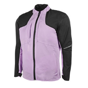 Chaqueta Softshell blindada para hombre, diseño a prueba de viento con almohadillas extraíbles, cintura ajustable y tiras de seguridad reflectantes - Product Image 1