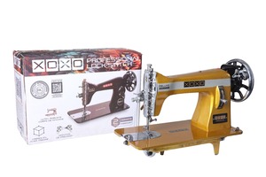 Machine à coudre à plat à aiguille simple Xoxo Deluxe, état neuf, moteur à point noué, coupe-fil haute vitesse, écologique - Product Image 4