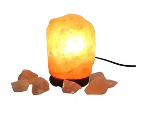 Lampe de sel de l'Himalaya rose naturelle pure de haute qualité 100% Lampes de table de luxe Décoration Bonne conception de matériaux Pakistan - Product Image 6