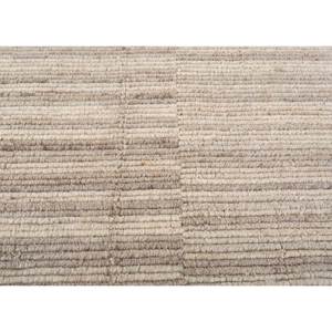 พรมขนสัตว์ทอมือสีเบจและสีน้ำตาลลายทางคลาสสิกทรงสี่เหลี่ยมผืนผ้าสำหรับห้องนั่งเล่นหรือห้องนอนสำหรับวัยรุ่น-Hwl-340 - Product Image 3