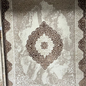 Alfombras Turcas Modernas de Polipropileno Tejidas a Máquina, Alfombras de Yute de Alta Calidad Resistentes a las Manchas, de Pelo Alto, Abstractas, para Dormitorio y Hogar - Product Image 1