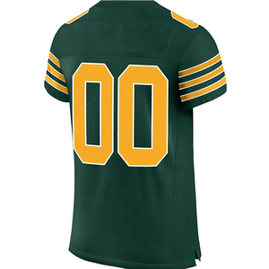 Ventes en gros, personnalisation du logo, 100% polyester, vêtements de football, nom et numéro de l'équipe, maillot de football américain pour la vente en ligne - Product Image 2