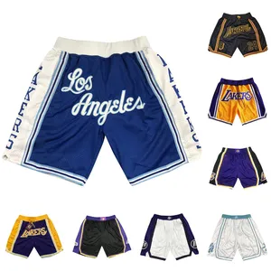 Custom High Quality Double <b>Layer</b> Casual Breathable Basketball Mesh Shorts for Mens with Custom Design - Product Image 3