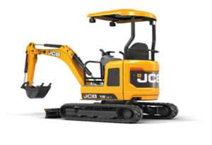 Mini-excavatrice sur chenilles JCB d'occasion 18Z, 3,5 tonnes, moteur et boîte de vitesses, pelle compacte pour travaux agricoles et de construction - Product Image 4