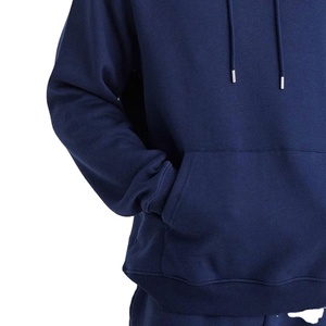 Sweat-shirts à capuche pour hommes, 100% coton, épaules tombantes, qualité supérieure, broderie personnalisée ou impression numérique, respirants - Product Image 4