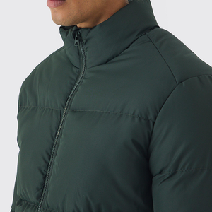 Veste matelassée personnalisée OEM pour hommes, logo personnalisé, veste d'hiver décontractée pour hommes avec poches en plusieurs couleurs - Product Image 3