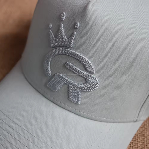 Casquettes de baseball avec logo brodé Chapeaux Personnaliser la broderie équipée de 5 panneaux Chapeaux de baseball personnalisés en usine - Product Image 6