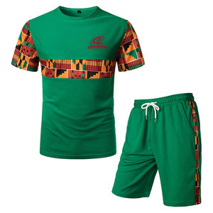 Conjunto Deportivo Moderno para Hombre, Pantalones Cortos a Juego, con Tela Ligera y Corte Holgado para Gimnasio, Ejercicio y Entrenamiento - Product Image 1