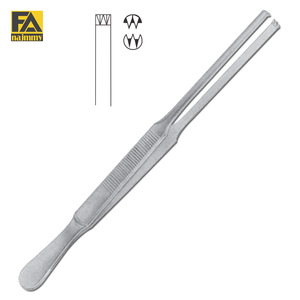 Duehrseen คีมแต่งแผลสเตนเลส2x3ฟันพื้นฐานเครื่องมือผ่าตัด - Product Image 1