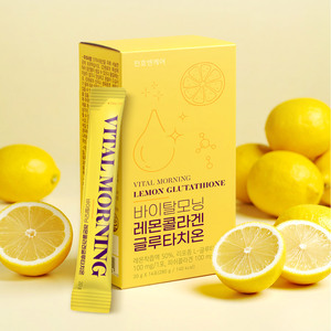 [ChunhoNcare] Lemon Juice Vital Morning Lemon Glutathione 20g * 14 sachets Liquid Stick for Skin Health and <b>Wellness</b> Support - Product Image 5