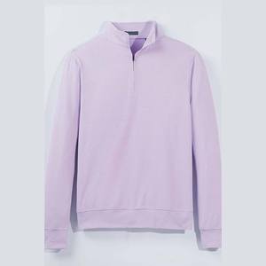 Venta al por mayor Moda Plain Windbreaker Pullover De Hombre Chaqueta de alta calidad Zip Sweater para hombres - Product Image 3