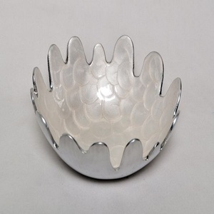 Aluminium Metal <b>Silver</b> <b>Bowl</b> - Product Image 4