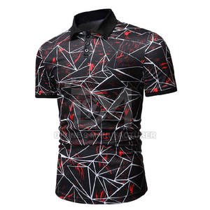 Polos de golf en sublimation imprimée avec logo personnalisé Polos de golf en sublimation élégants fabriqués avec les meilleurs matériaux vendus en gros - Product Image 3