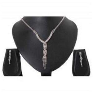 ชุดเครื่องประดับชั้นดีสำหรับ1102407สร้อยคอหินโรเดียมออสเตรีย - Product Image 1