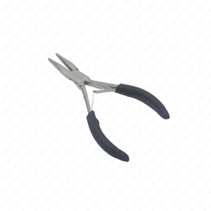 Alicates de extensión de cabello plano de acero inoxidable al por mayor de alta calidad Alicates de extensión de cabello profesional más vendidos con agarre - Product Image 1