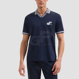 Camisa Elegante con Cuello Johnny para Hombre, Corte Ajustado, Tela Suave, Transpirable, Cómoda y con un Look Casual Moderno - Product Image 2