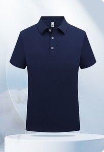 Ropa de Trabajo Personalizada OEM, Camisetas Polo Personalizadas con Logotipo Impreso, Ropa de Trabajo de Algodón Puro, Camisetas de Manga Corta - Product Image 4