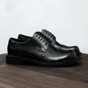 Zapatos de Negocios de Cuero Genuino con Suela Resistente al Desgaste y Plantilla Transpirable, Zapatos Formales para Hombre, Zapatos de Oficina - Product Image 2