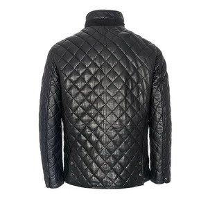 Chaqueta de Cuero para Motociclista de Diseño Nuevo Personalizada de Alta Calidad al por Mayor, Logotipo Frontal, Ecológica, Ligera, Estilo Urbano Vintage - Product Image 2