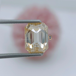 Joyería hecha a mano certificada 20.0ct Corte Hexagonal Moissanite Diamante suelto 1.0ct Diamante suelto cortado a mano certificado - Product Image 5