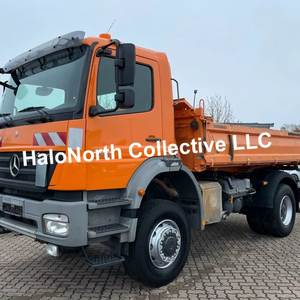 Camion benne diesel d'occasion Mercedes-Benz Axor 1833 4x4 2008, camion léger avec caméra arrière, Euro 4, 11-20T, conduite à gauche, 251-350 ch - Product Image 1