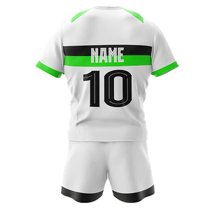 Vente en gros de maillots de sport et de shorts de rugby personnalisés pour hommes Uniforme de rugby à sublimation OEM de haute qualité avec design personnalisé - Product Image 3