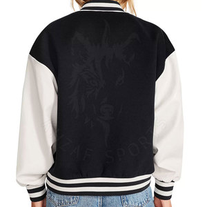 Chaqueta Letterman de alta calidad, chaqueta Letterman de gran tamaño, chaqueta Letterman de material duradero - Product Image 3