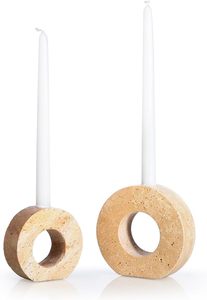 Candelabros de mármol de lujo modernos, belleza atemporal para una exhibición impresionante en la decoración del hogar para Navidad - Product Image 5