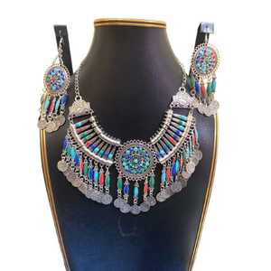 Factory Direct Supplier Ladies Jewelry Sets in Afghan Style Handcrafted Wedding & Party Wear Afghan Jewelry Sets for Sale - Product Image 1