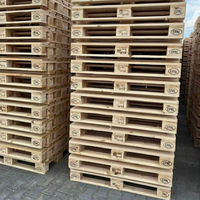 Palette industrielle en pin neuve 1200 x 800 EPAL, double face, 4 voies, norme européenne, bleue, Allemagne, à vendre dans le monde entier, prix avantageux