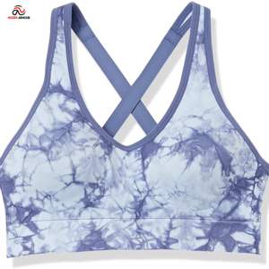 Evrlue Nouveau Nylon 66 Beau Dos Amovible Poitrine Pad Yoga Wear Antichoc Push-up Sports Bra Yoga Bras - Product Image 1