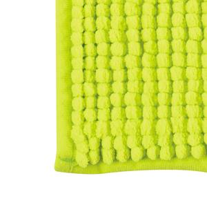 Tapis de bain en chenille, vert (60 x 90 cm) - MSV. - Product Image 2