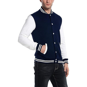Chaqueta de Béisbol Varsity de Lana de Alta Calidad para Invierno, Ecológica, Transpirable, 100% Lana, con Cierre de Botones Bordados - Product Image 2