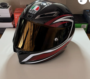 Offre incroyable : Casque AGVS Pista GP R 70th ANNIVERSARY édition limitée en carbone mat AUTHENTIQUE - Product Image 1