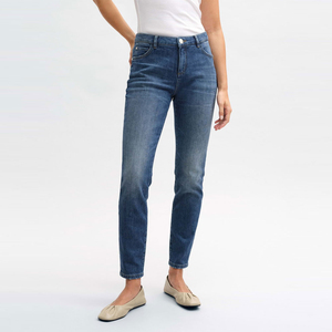 Pantalones Vaqueros Casuales de Algodón para Mujer, Todas las Tallas, Diseño Moderno, Transpirables, Servicio OEM para Adultos, Invierno - Product Image 1