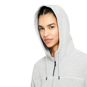 Sudaderas con capucha de alta calidad para mujer, suéter informal de algodón de Color sólido, servicio OEM de calidad modesta, sudaderas con capucha para mujer a la venta - Product Image 3