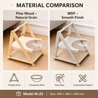 Grande maison pour chat en bois, condo multi-niveaux, appartement pour chat, meubles pour plusieurs chats d'intérieur, OEM ODM