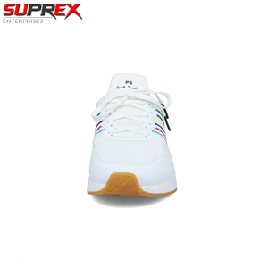 Baskets blanches en cuir véritable à lacets, imprimé léopard Krios, haute qualité, mode décontractée, Aqua, pour homme adulte, anti-odeur - Product Image 3