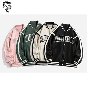 2024 unisexe Vintage Bomber Fleeger veste Baseball Outwear personnaliser col rond pour hommes et Frauen Streetwear Style veste hommes - Product Image 5