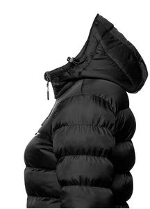 Custom Color Women's Puffer Jacket Fashion Windproof Shinny Breathable Puffer Jacket Finished Processing - Product Image 3