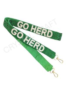 Sangles de sac à perles Georgia Bulldogs Accessoires de mode avec forme et design personnalisés Sangle de sac à main perlée - Product Image 5