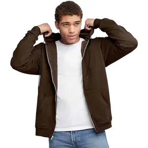 Men's Full Zip Ultimate Heavyweight Hoodie autumn hoodie oversize 90% Cotton, 10% Polyester Machine Wash Imported Zipper