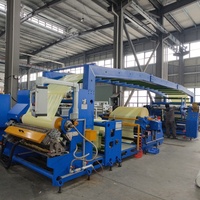 Machine de laminage à chaud haute vitesse pour étiquettes autocollantes en papier thermique, équipement de revêtement et de laminage à colle thermofusible